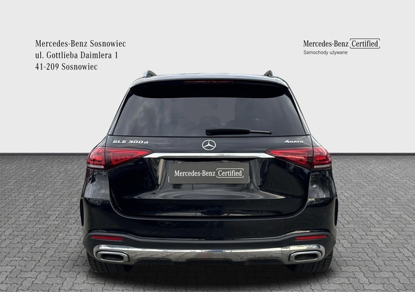 Mercedes-Benz GLE cena 239900 przebieg: 97229, rok produkcji 2018 z Sosnowiec małe 301